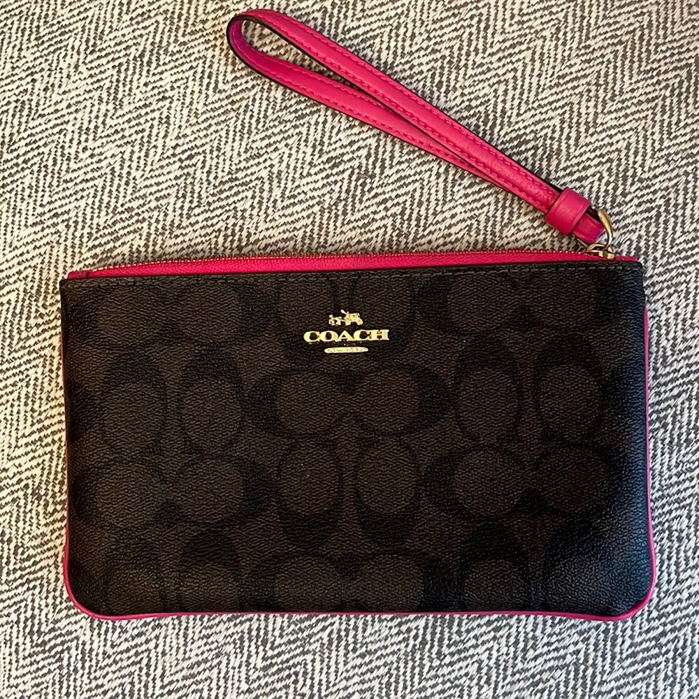 Coach wristlet